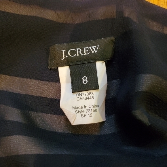 J. CREW STRIPED DRESS - Picture 4 of 9